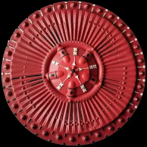 Garde du Corps Céleste — technique mixte Ø 85 cm — Pierre Arnould (1998)