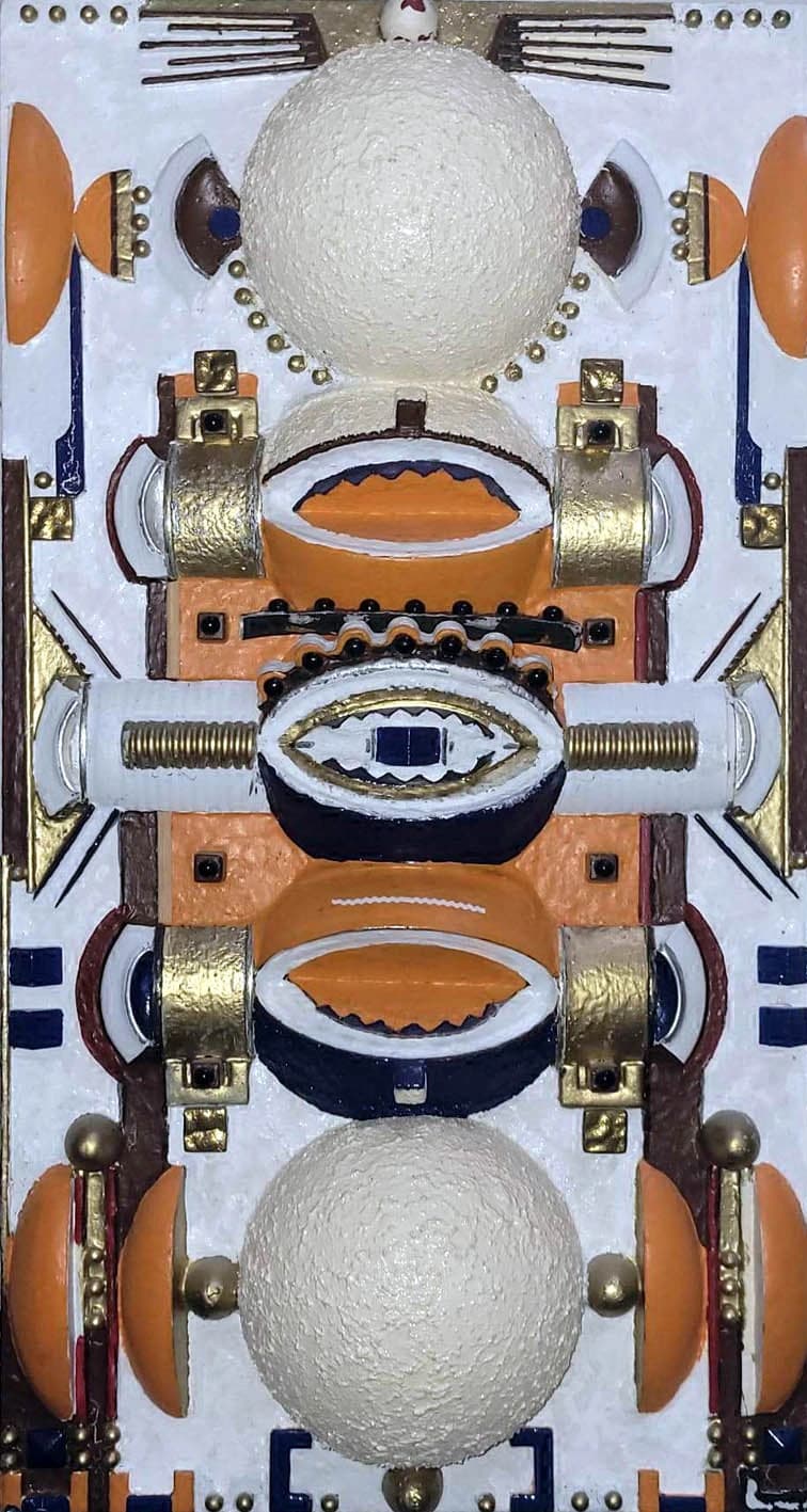 Ashanti — technique mixte 35x70 cm — Pierre Arnould (2024)