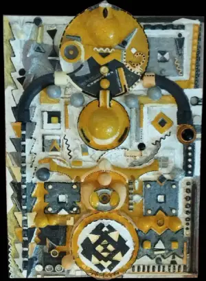 Imagine — technique mixte 30x40 cm — Pierre Arnould (2022)